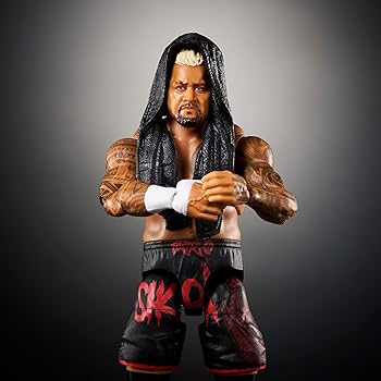 トップス NaganagaMAATEE&SONS SUPER160sHOODIE Solo Sikoa WWE Autographed Mattel Ultimate Edition Wave 24